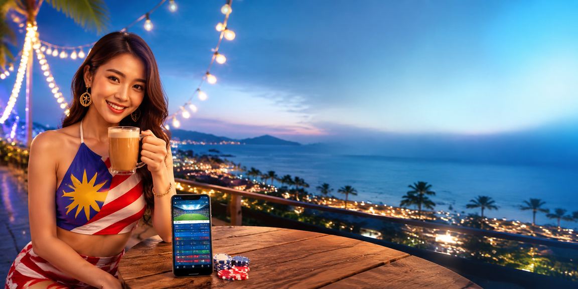 Pengguna menikmati bonus deposit eksklusif dalam suasana kasino di Langkawi