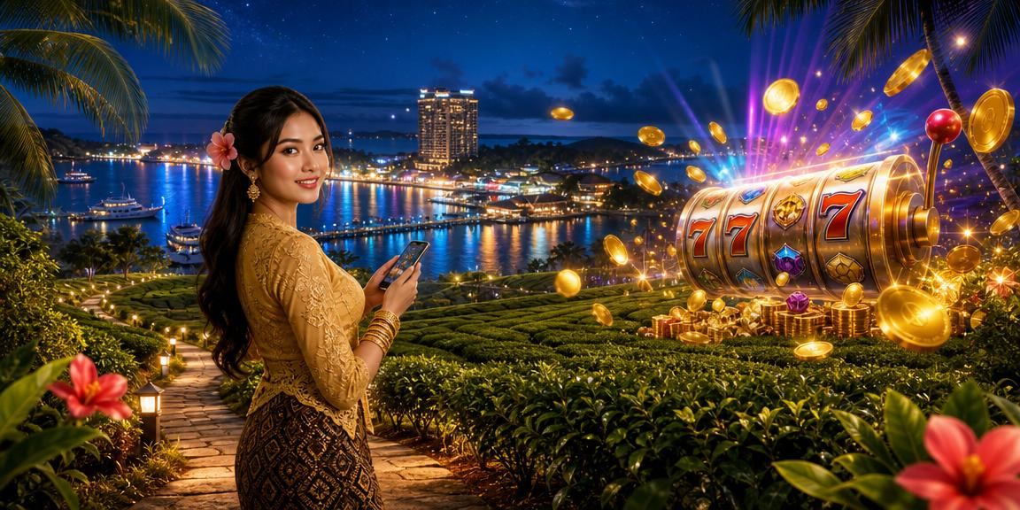 Pengguna Malaysia menikmati permainan slot dalam talian dengan gaya tempatan